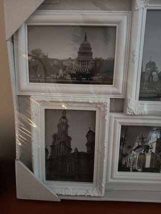 Moldura Kasa Branca Plástico