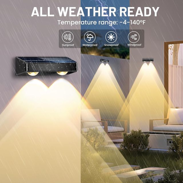 ☆ Luce solare per esterni RGB a 4 pezzi