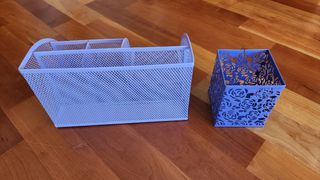 Organizador de escritorio y portalápices