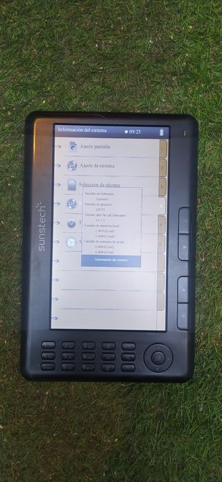 Libro electrónico...EBOOK SUNSTECH EB705...