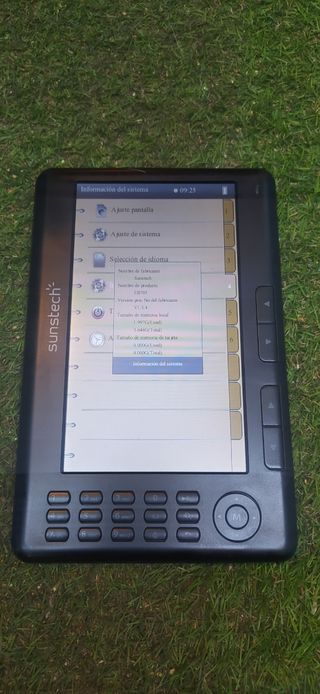 Libro electrónico...EBOOK SUNSTECH EB705...