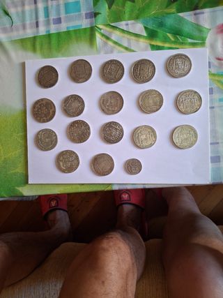 Monedas antiguas de colección