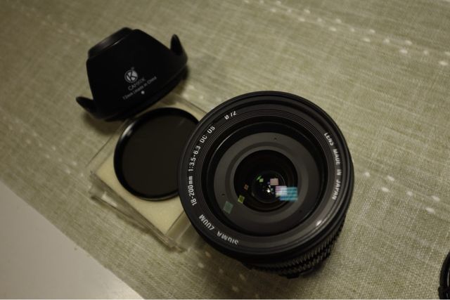 Sigma 18-200mm f/3.5-6.3 DC para Canon