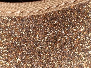 Zapatos mujer NUEVOS, tejido cobre brillante