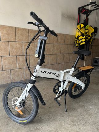 Bicicleta Eléctrica Littium Ibiza Dogma Blanca