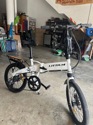 Bicicleta Eléctrica Littium Ibiza Dogma Blanca