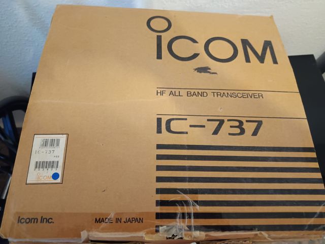 Emisora Icom IC-737 HF All Band Transceiver