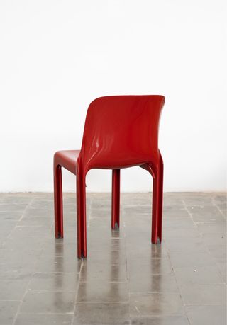 4 sillas de diseño Artemide Selene 70s