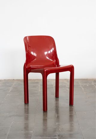 4 sillas de diseño Artemide Selene 70s