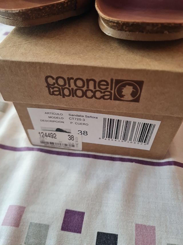 Sandalias Coronel Tapioca Talla 38