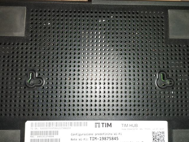 Modem Router Wi-Fi TIM HUB+ Technicolor DGA4132TIM