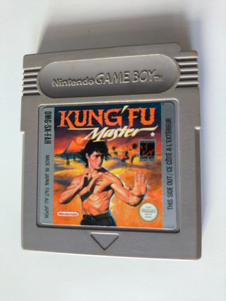 Juego Kung Fu Master Nintendo Game Boy pal