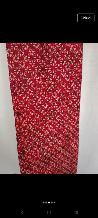 Cravatta Krizia Uomo Seta Borgogna