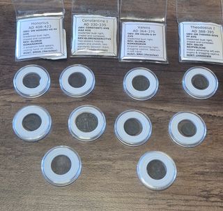 Monedas Romanas Follis (10 Piezas)