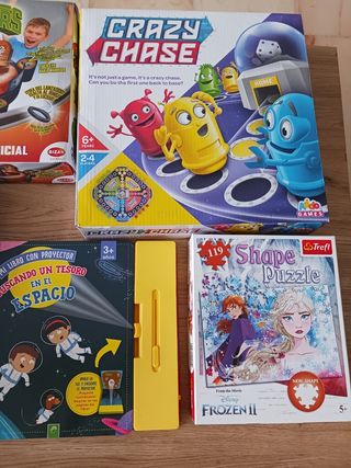 Lote de juegos y juguetes infantiles