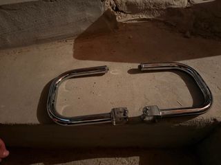 Barras protectoras moto Custom cromadas