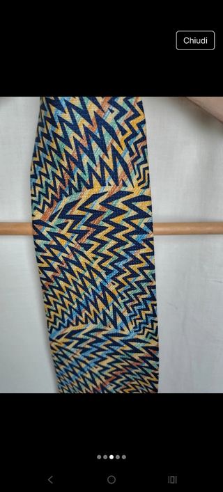Missoni Cravatta Seta Vintage