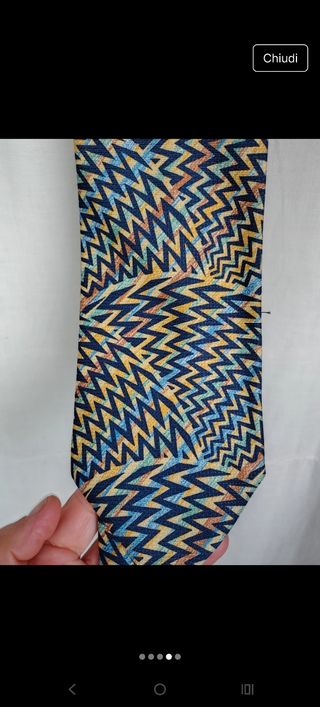 Missoni Cravatta Seta Vintage