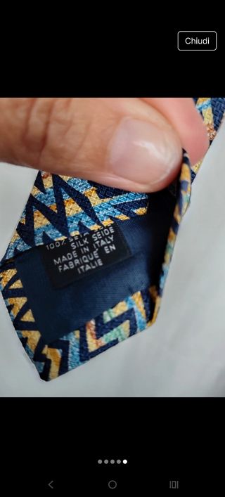 Missoni Cravatta Seta Vintage