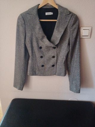 Americana corta gris Talla S
