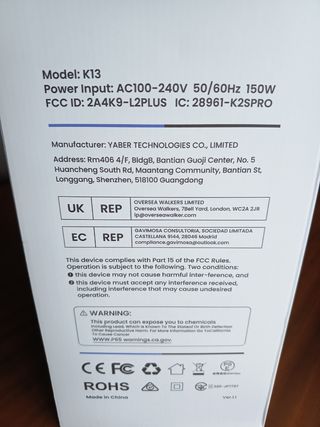 WIMIUS Full HD Negro con GOOGLE TV CON 1200 ANSI