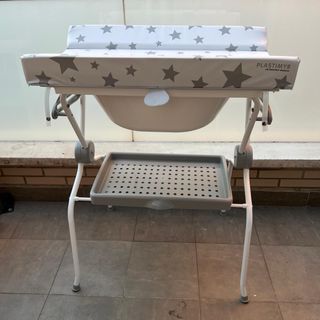 Bañera cambiador plegable para bebé