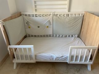 Cuna evolutiva madera
