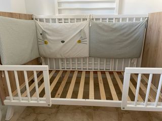 Cuna evolutiva madera