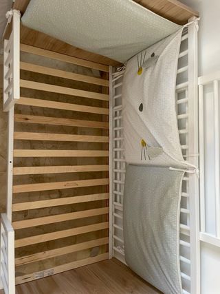 Cuna evolutiva madera