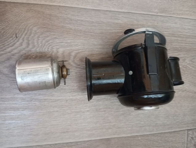 Farolillo de carruaje antiguo de aceite, colección