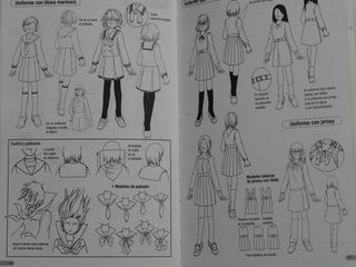 Escuela de Manga Vol. 4 Personajes Femeninos