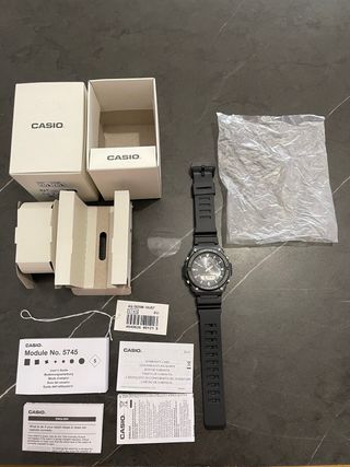 Reloj Casio Solar AQ-S820W-1AVEF Negro