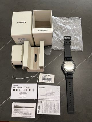 Reloj Casio Solar AQ-S820W-1AVEF Negro