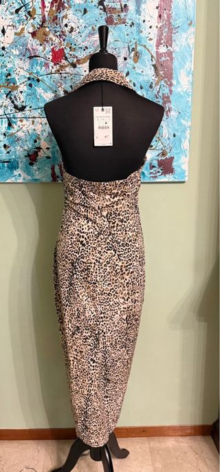 Abito Zara Leopardato Tg L