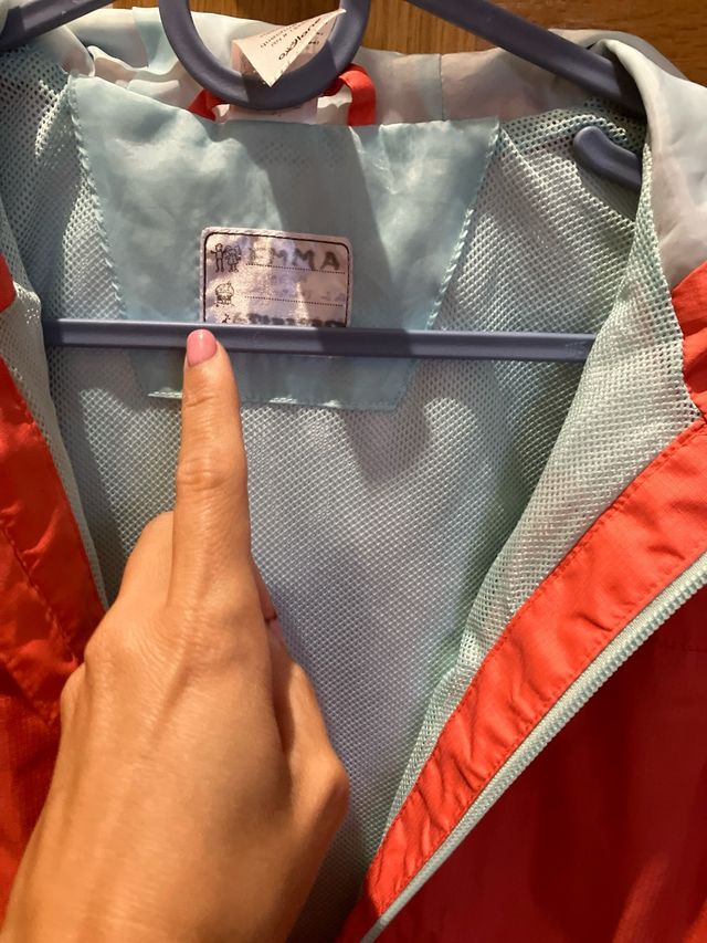 Chubasquero Quechua Naranja