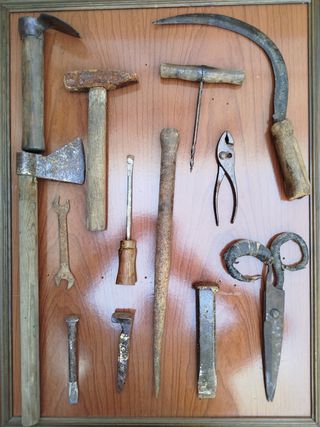 Lote herramientas antiguas