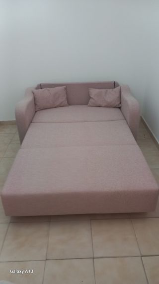 Sofá Cama Beige/Rosa 2 Plazas
Precio negociable 