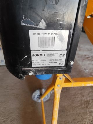 Alquiler hormigonera 125l