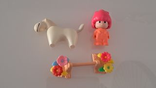Pinypon amazona con poni