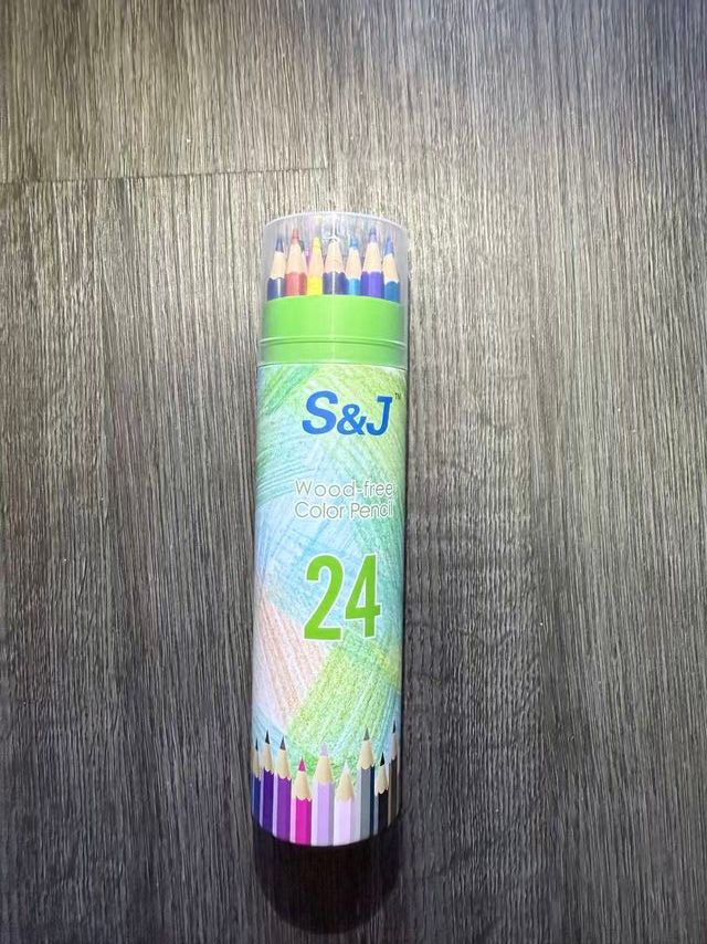 Lápices de colores aceitosos 24/Uds