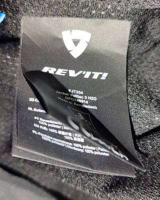 Chaqueta Moto Rev'it Voltiac 3 talla S Negra
