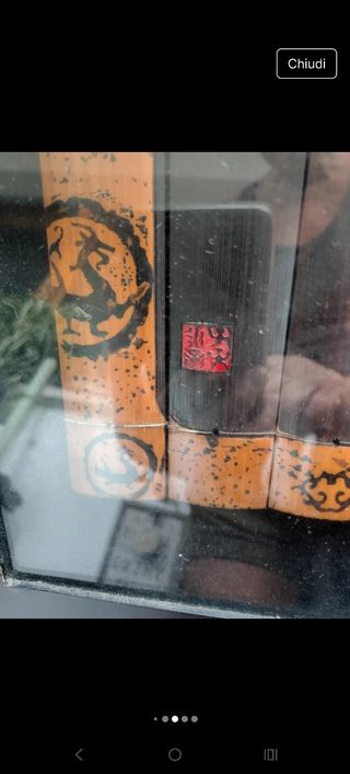 Quadro cinese con inserto Bamboo