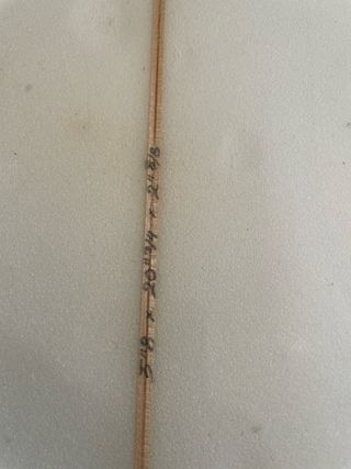 Tabla de surf retro fish