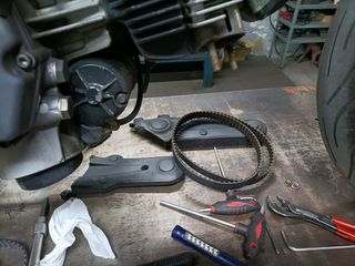 Ducati Monster 696 Blanca y roja