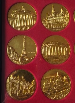 12 Monedas Decorativas UE (2)