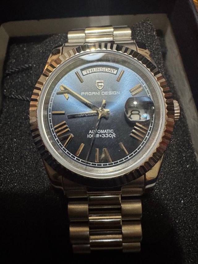 Reloj Pagani Design Doble Calendario 36mm