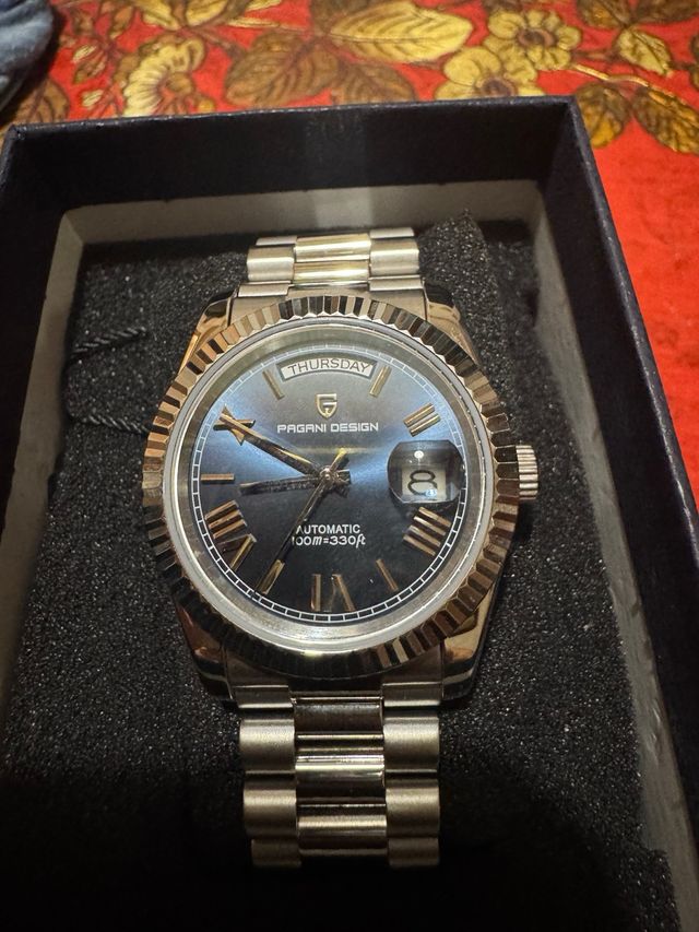 Reloj Pagani Design Doble Calendario 36mm