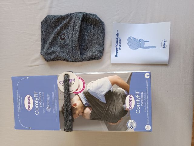 Portabebés Chicco Boppy Comfyfit Evolution Gris