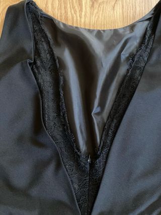 Vestido mini negro de Suiteblanco