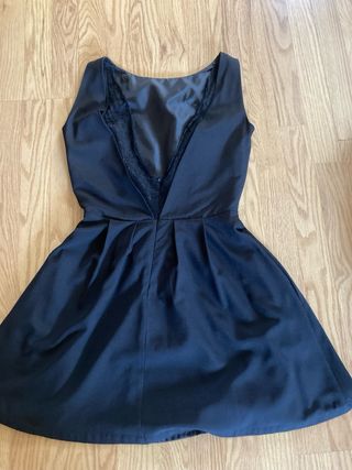 Vestido mini negro de Suiteblanco